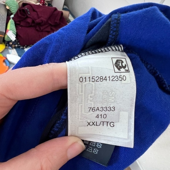 Tommy Hilfiger Y2K Style Velour Color-block Cropped Half-Zip Sweater - Picture 6 of 7